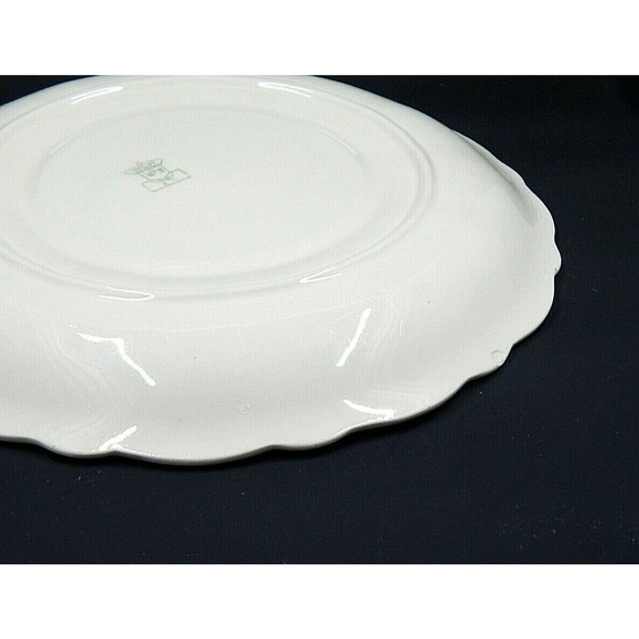 E & R American Art Ware Floral Deviled Egg Plate - Picture 5 of 7